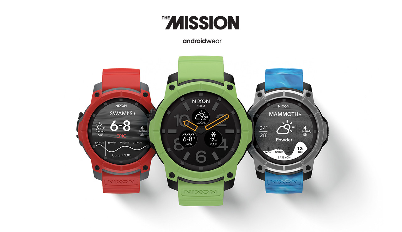 今週限定価格！NIXON THE MISSION スマートウォッチ - 腕時計(デジタル)