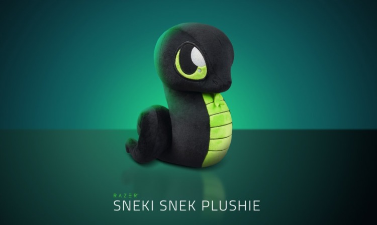 Razerのマスコット「Sneki Snek」のぬいぐるみ発売。売れる度に環境保護団体に寄付も – Dream Seed.