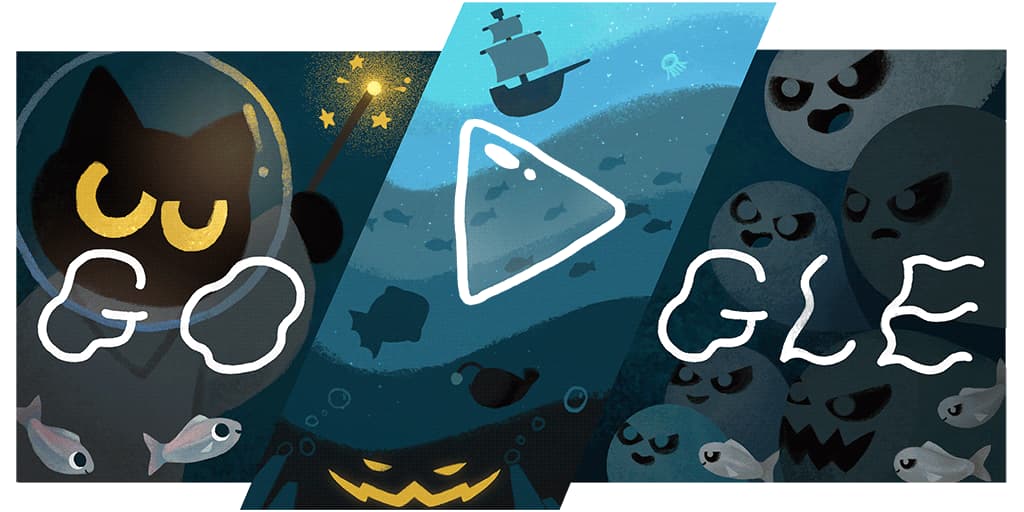 halloween 2016 google doodle